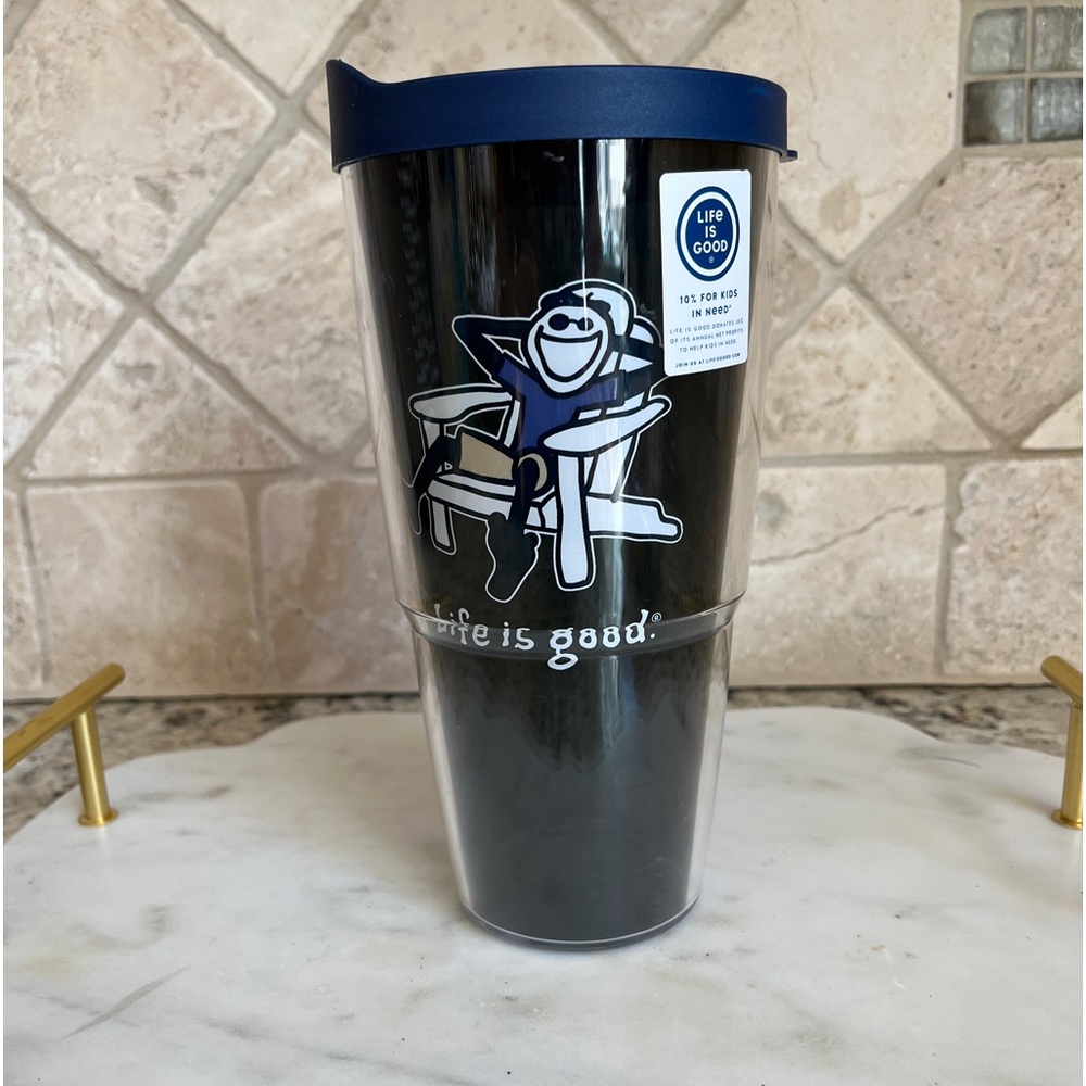 Tervis "Life Is Good" Tumbler Insulated Drink Cup